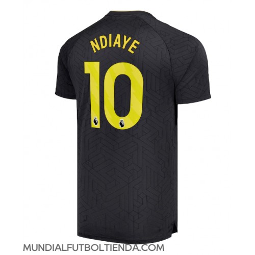 Camiseta Everton Iliman Ndiaye #10 Segunda Equipación Replica 2024-25 mangas cortas